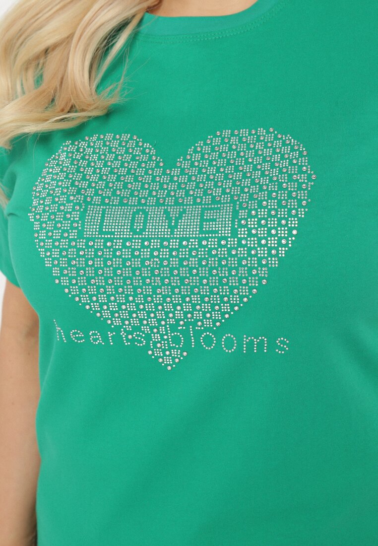 T-shirt Verde închis
