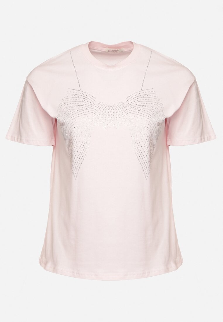 T-shirt Roz deschis