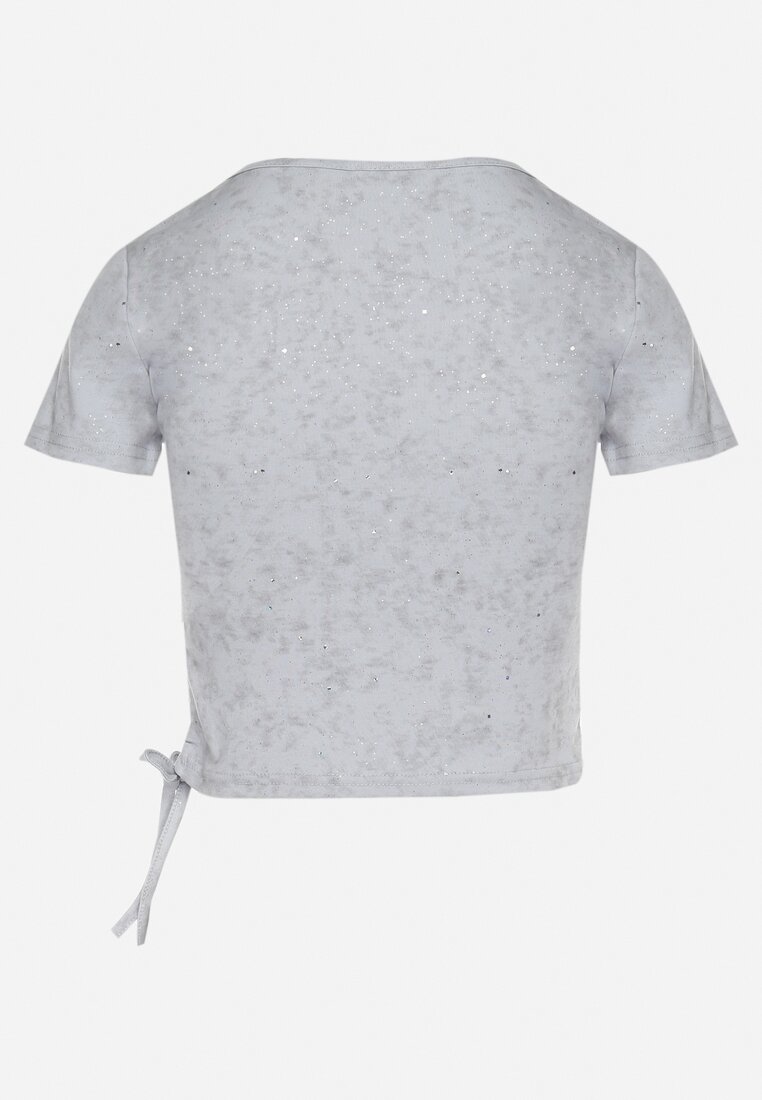 T-shirt Gri închis