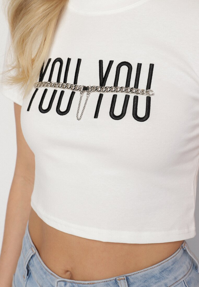 T-shirt Alb