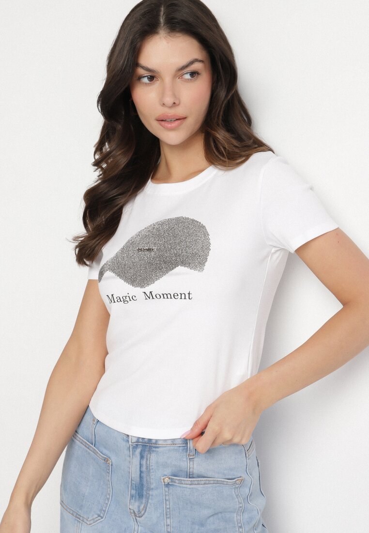 T-shirt Alb