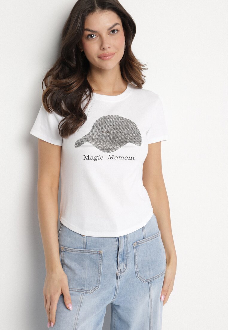 T-shirt Alb