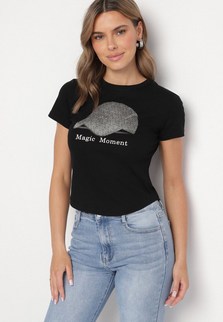 T-shirt Negru