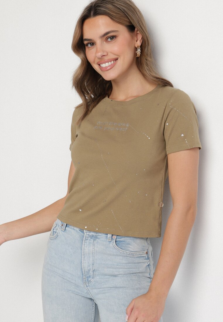 T-shirt Verde închis