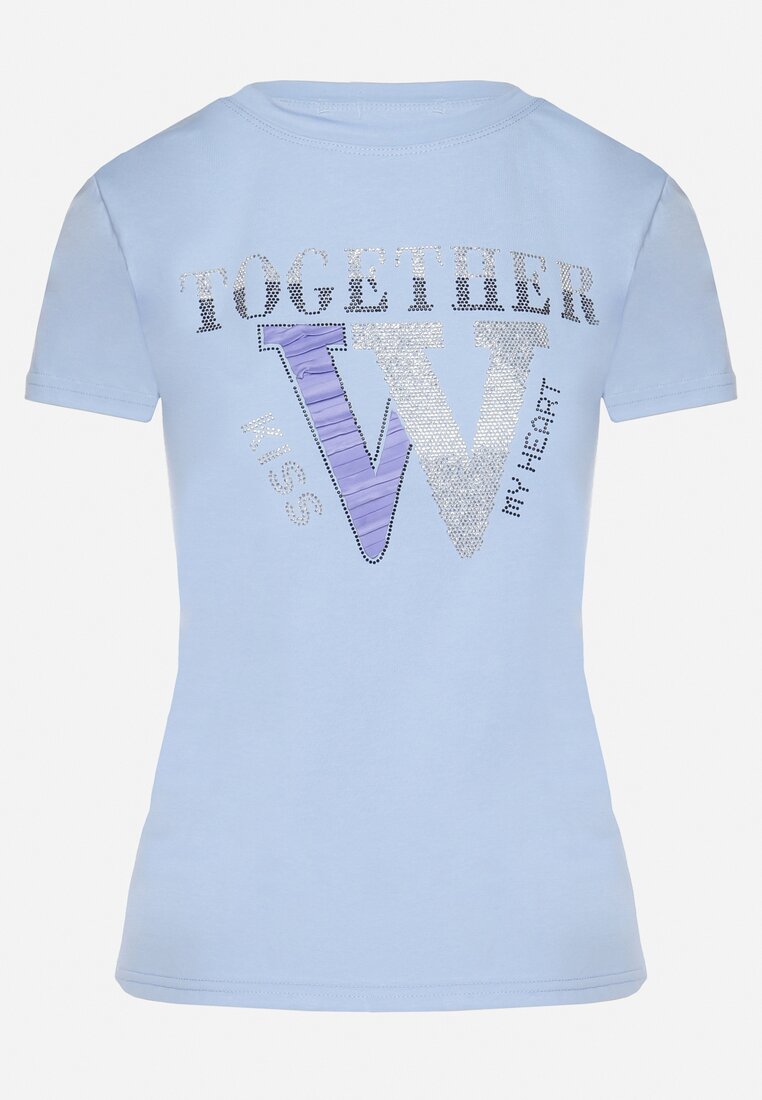 T-shirt Albastru deschis