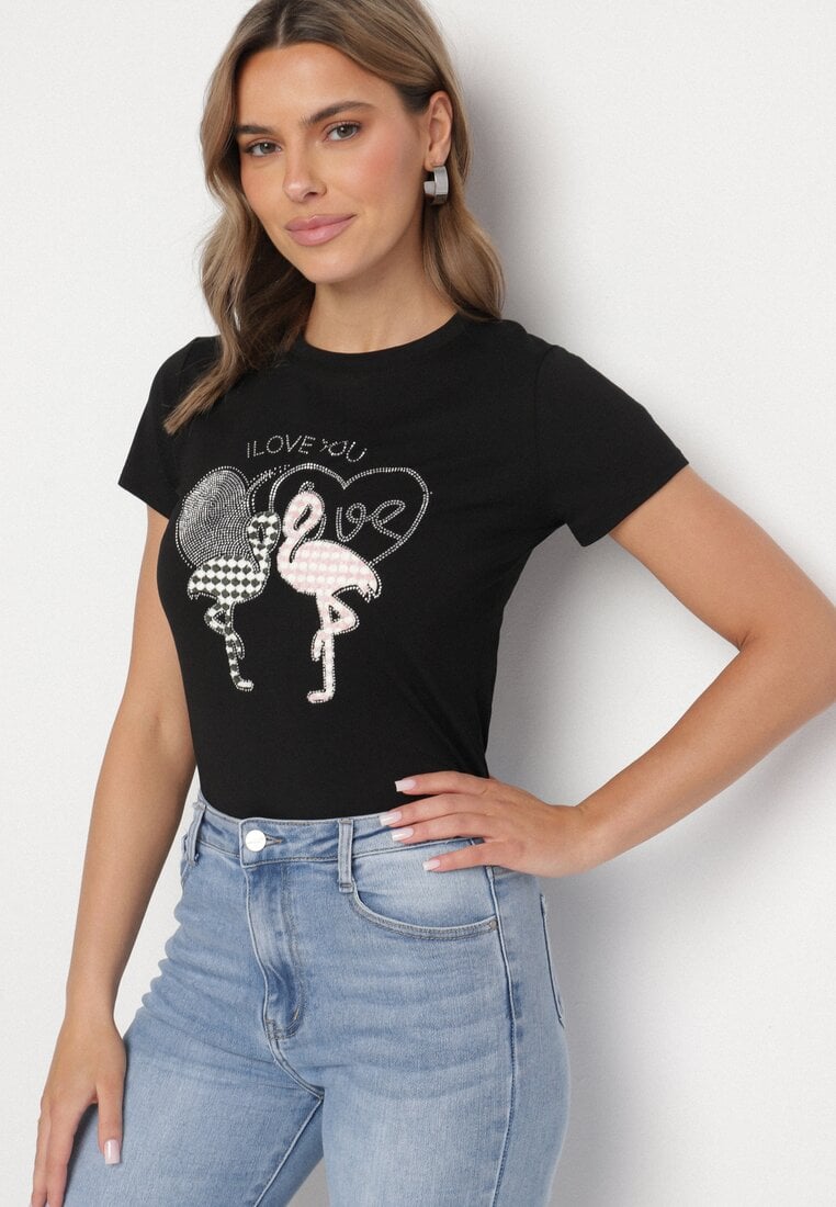 T-shirt Negru