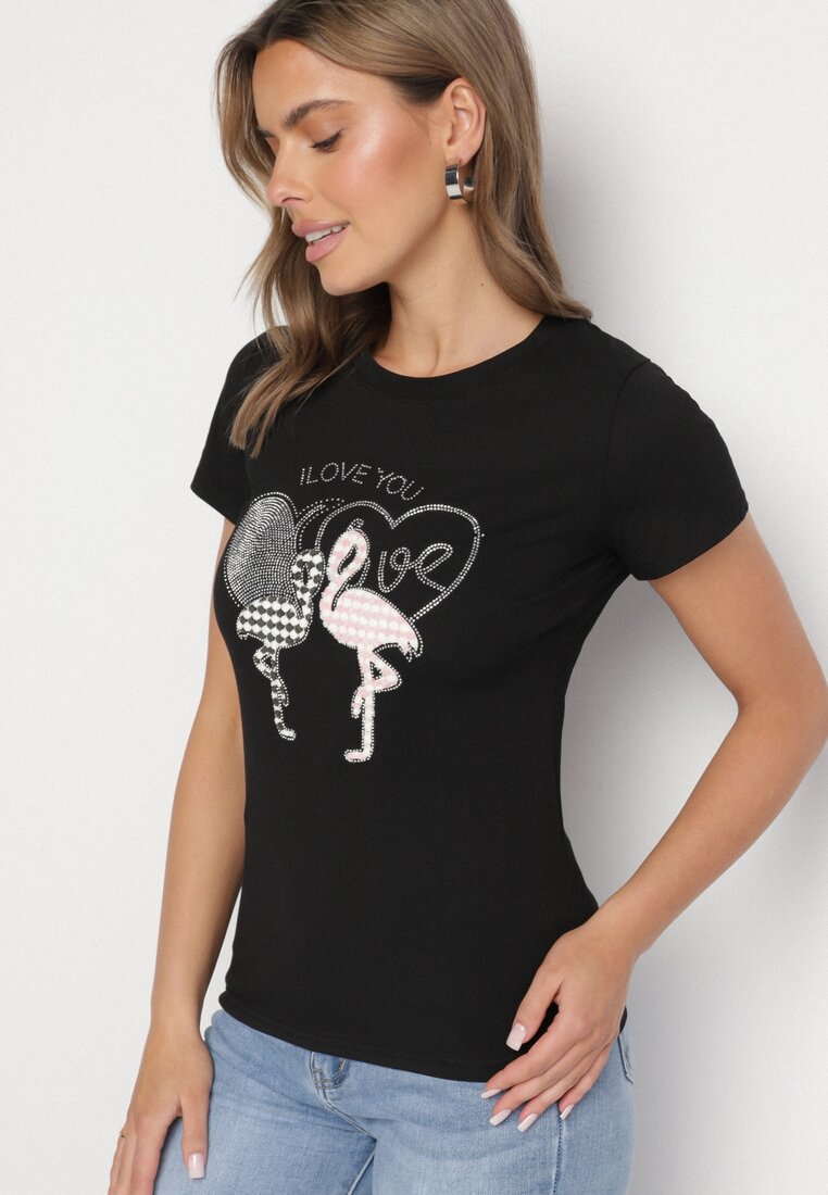 T-shirt Negru