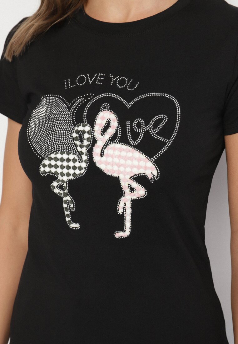 T-shirt Negru