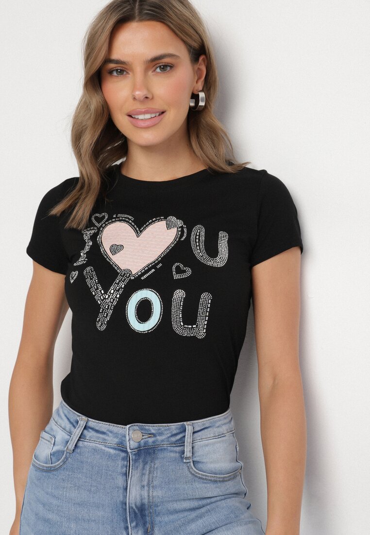 T-shirt Negru