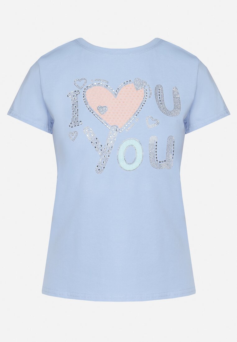 T-shirt Albastru deschis
