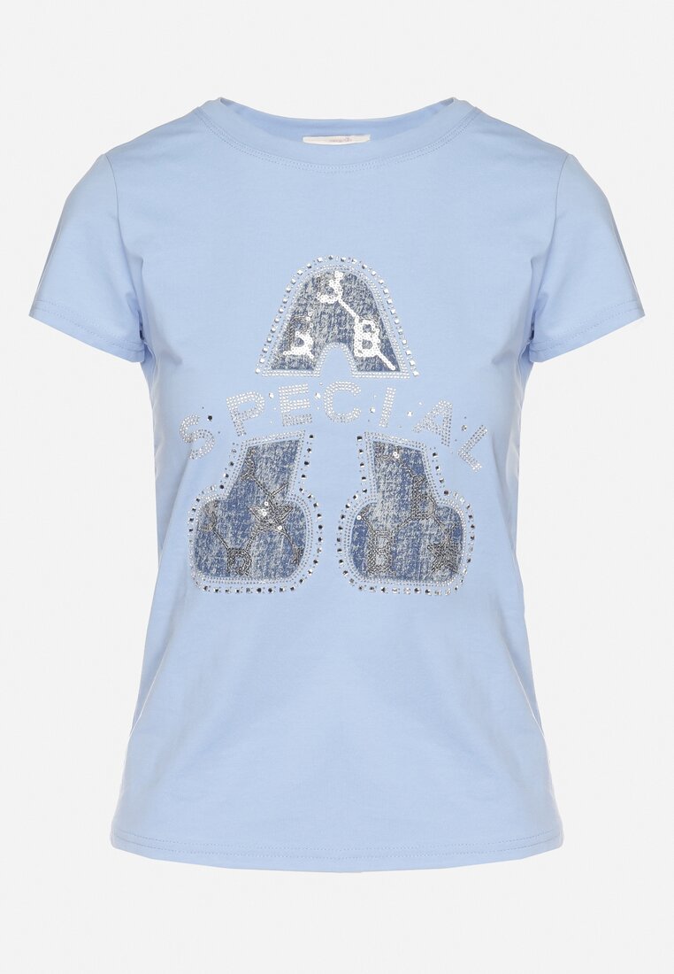 T-shirt Albastru deschis