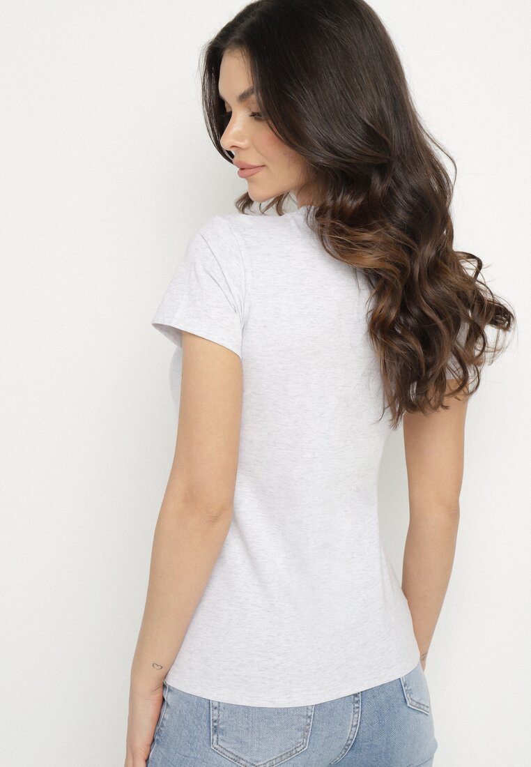 T-shirt Gri deschis