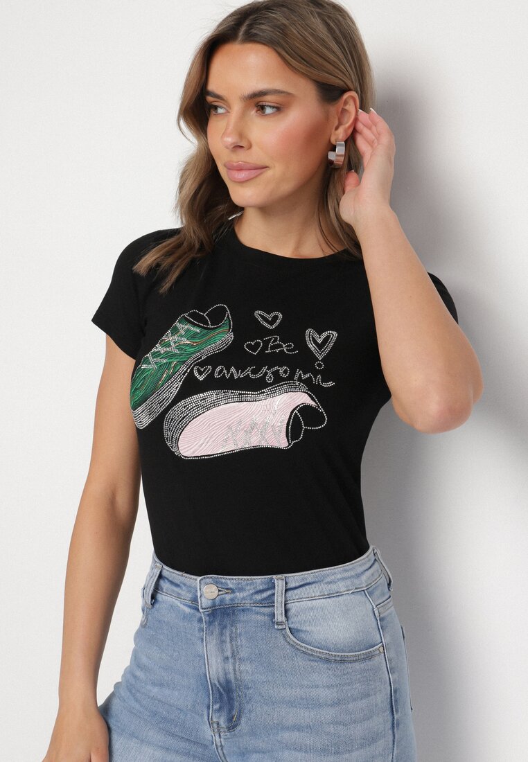 T-shirt Negru