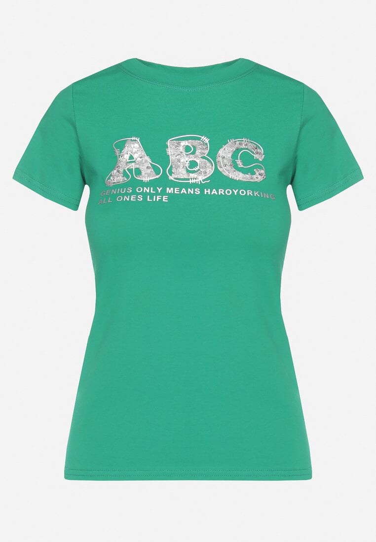 T-shirt Verde închis