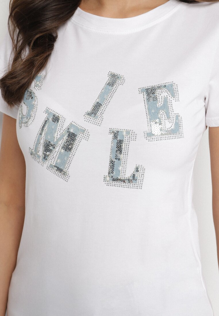 T-shirt Alb