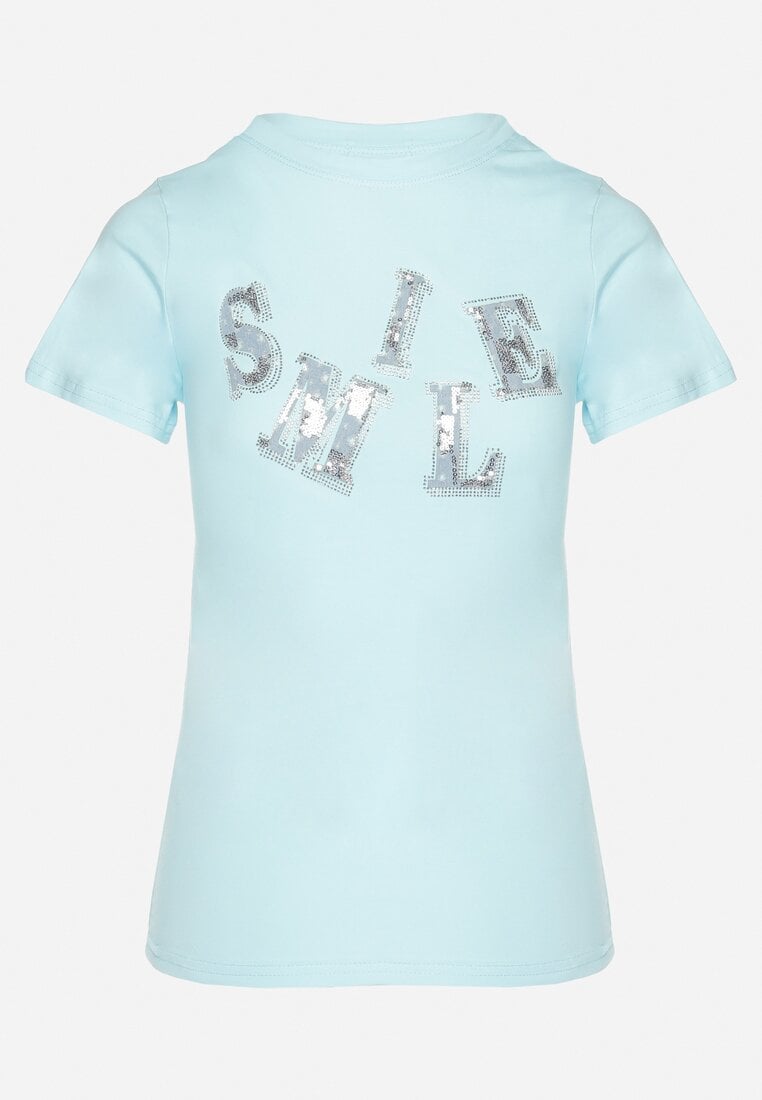 T-shirt Albastru deschis
