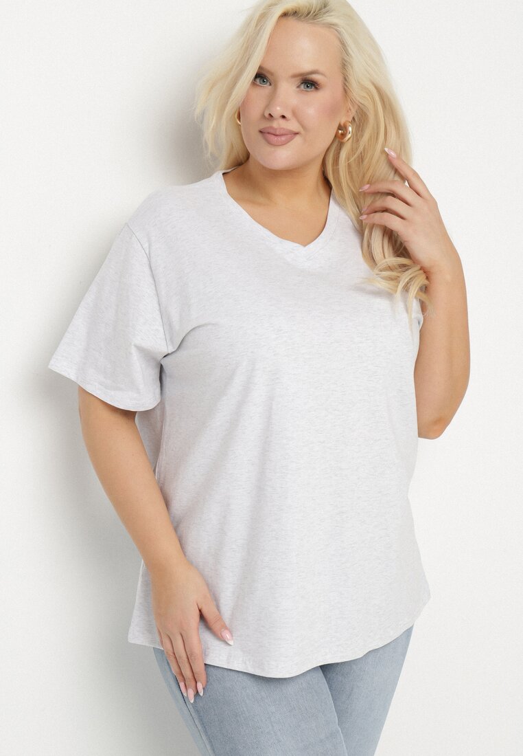 T-shirt Gri deschis