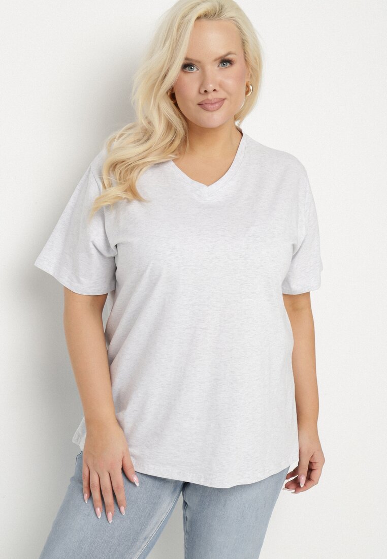 T-shirt Gri deschis
