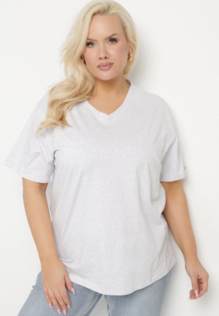 T-shirt Gri deschis