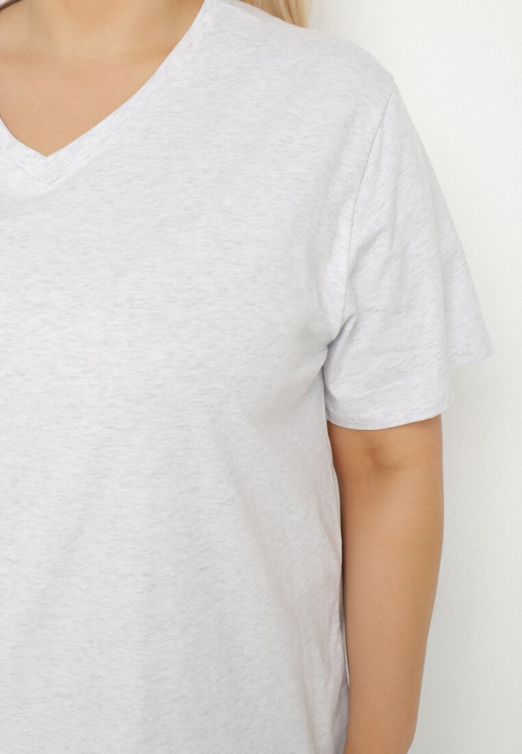 T-shirt Gri deschis