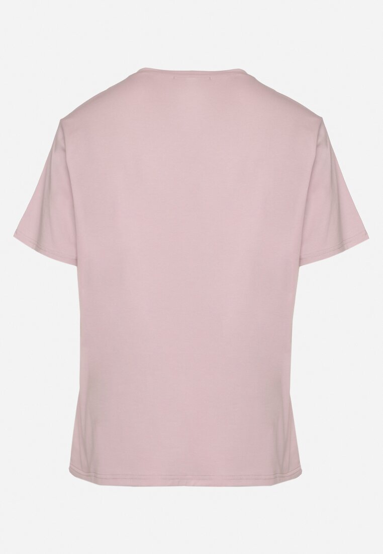 T-shirt Mov deschis