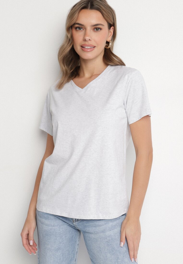 T-shirt Gri deschis