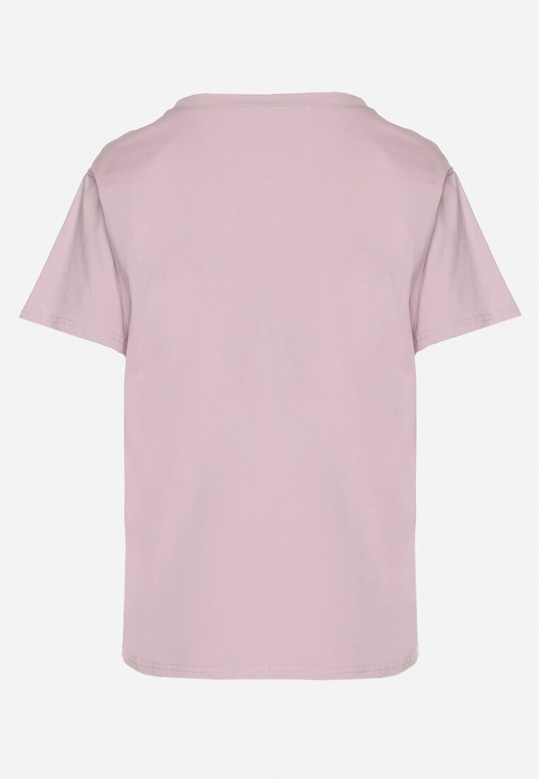 T-shirt Mov deschis