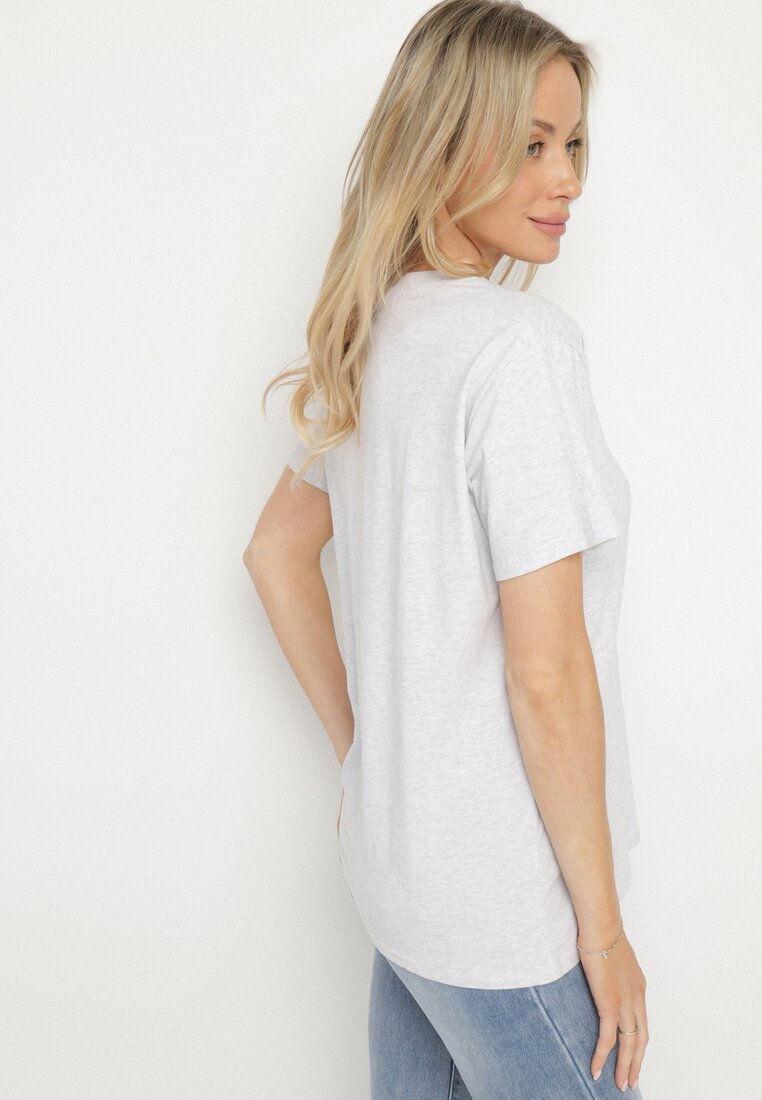 T-shirt Gri deschis