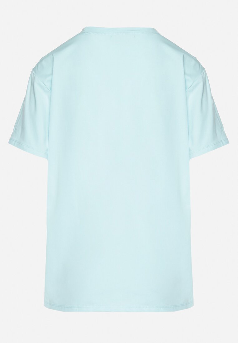 T-shirt Albastru deschis