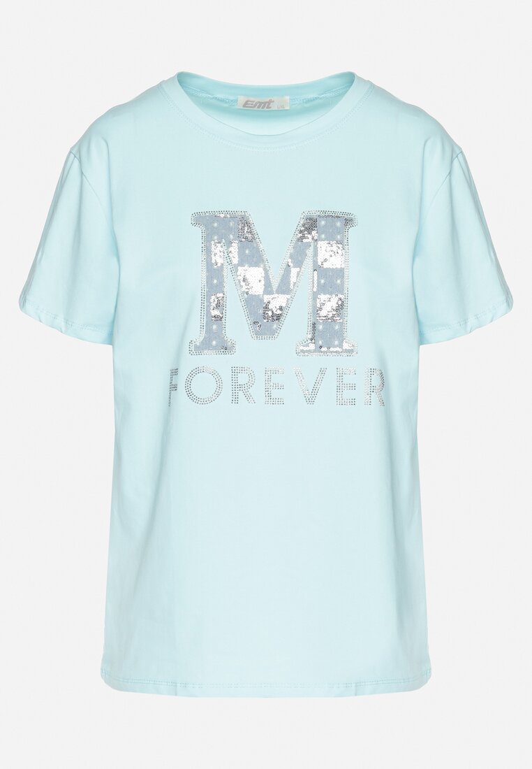 T-shirt Albastru deschis