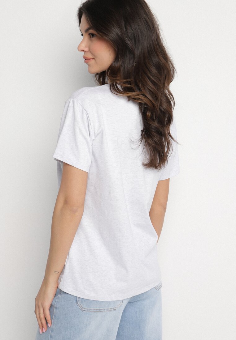 T-shirt Gri deschis