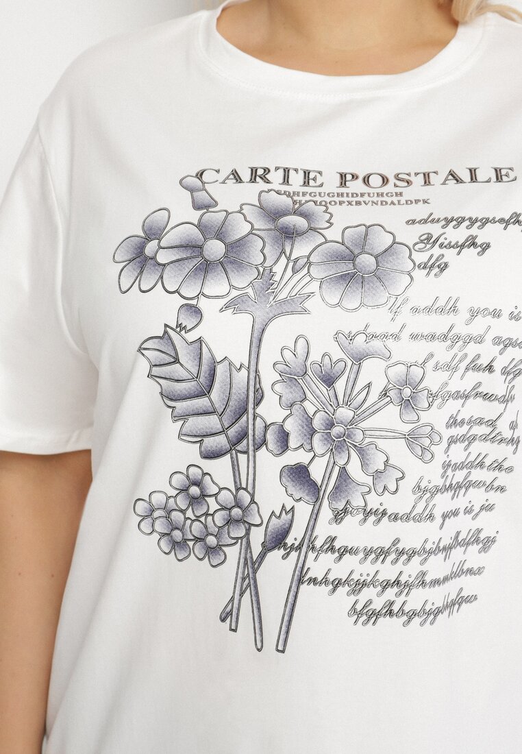 T-shirt Alb