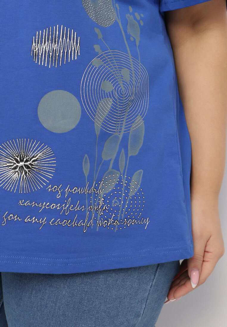 T-shirt Bleumarin