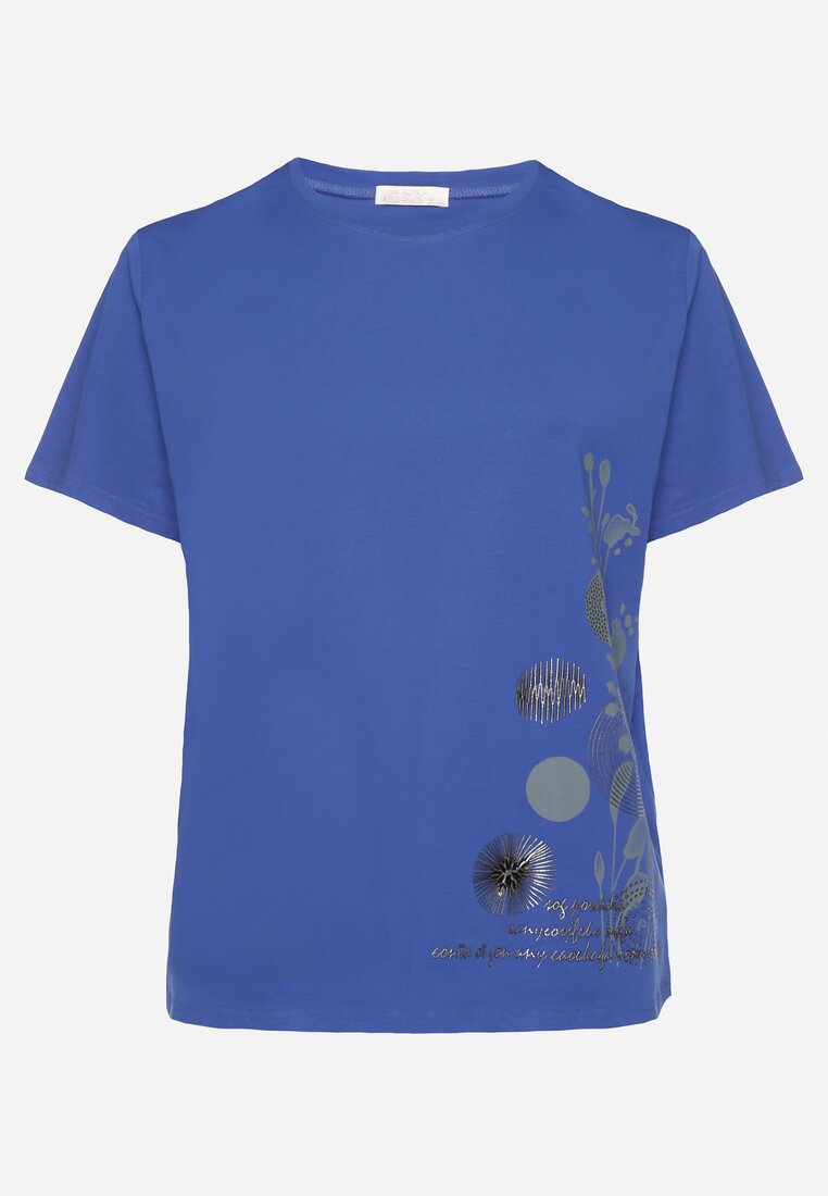 T-shirt Bleumarin