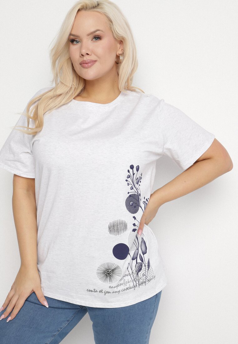 T-shirt Gri deschis