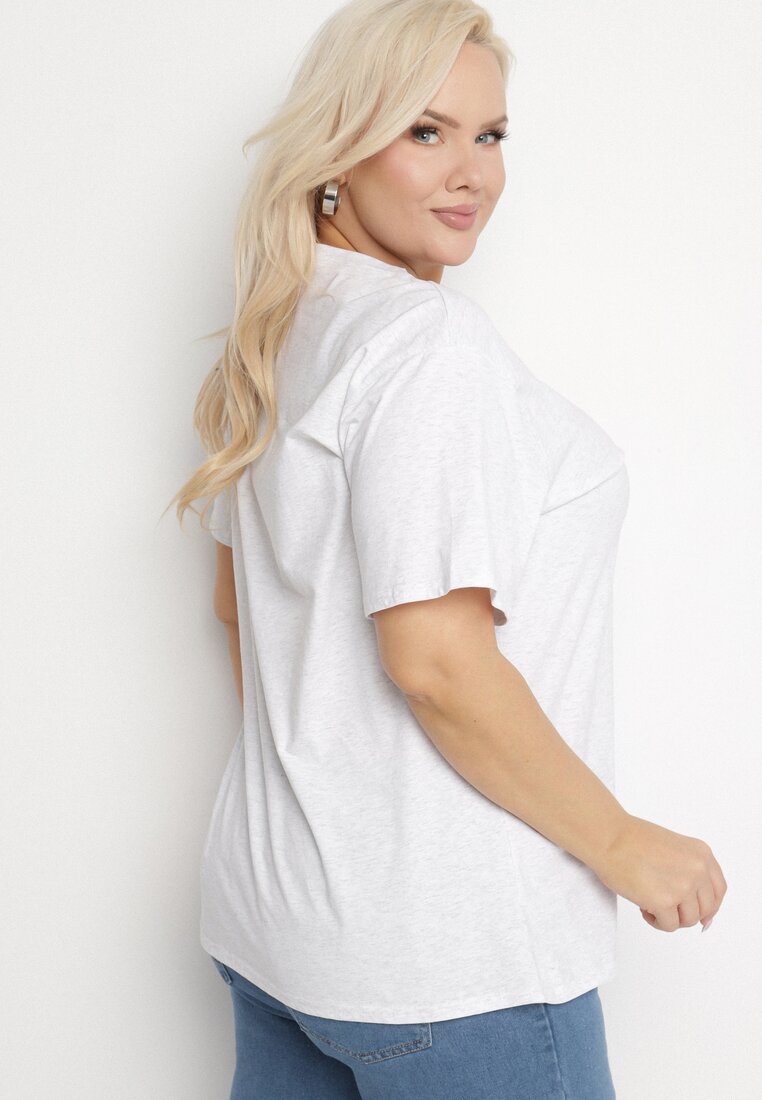 T-shirt Gri deschis