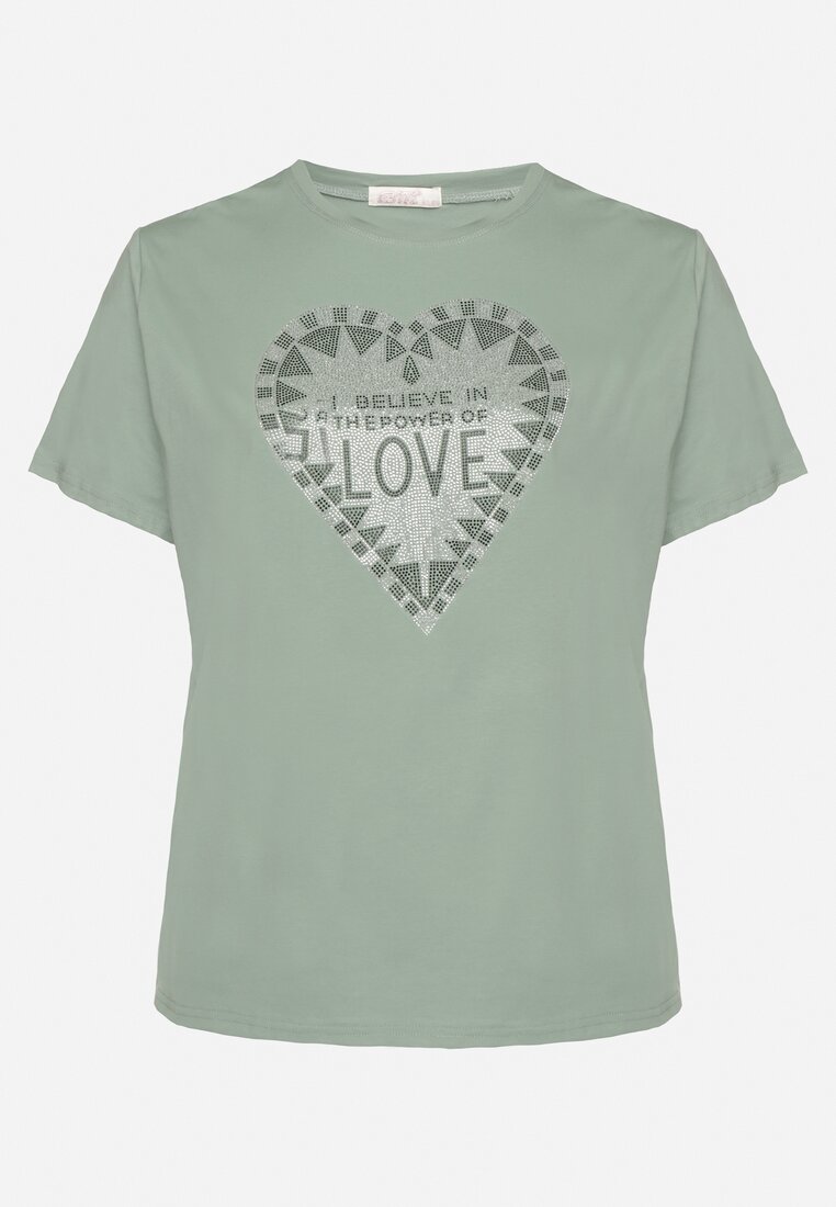 T-shirt Verde deschis