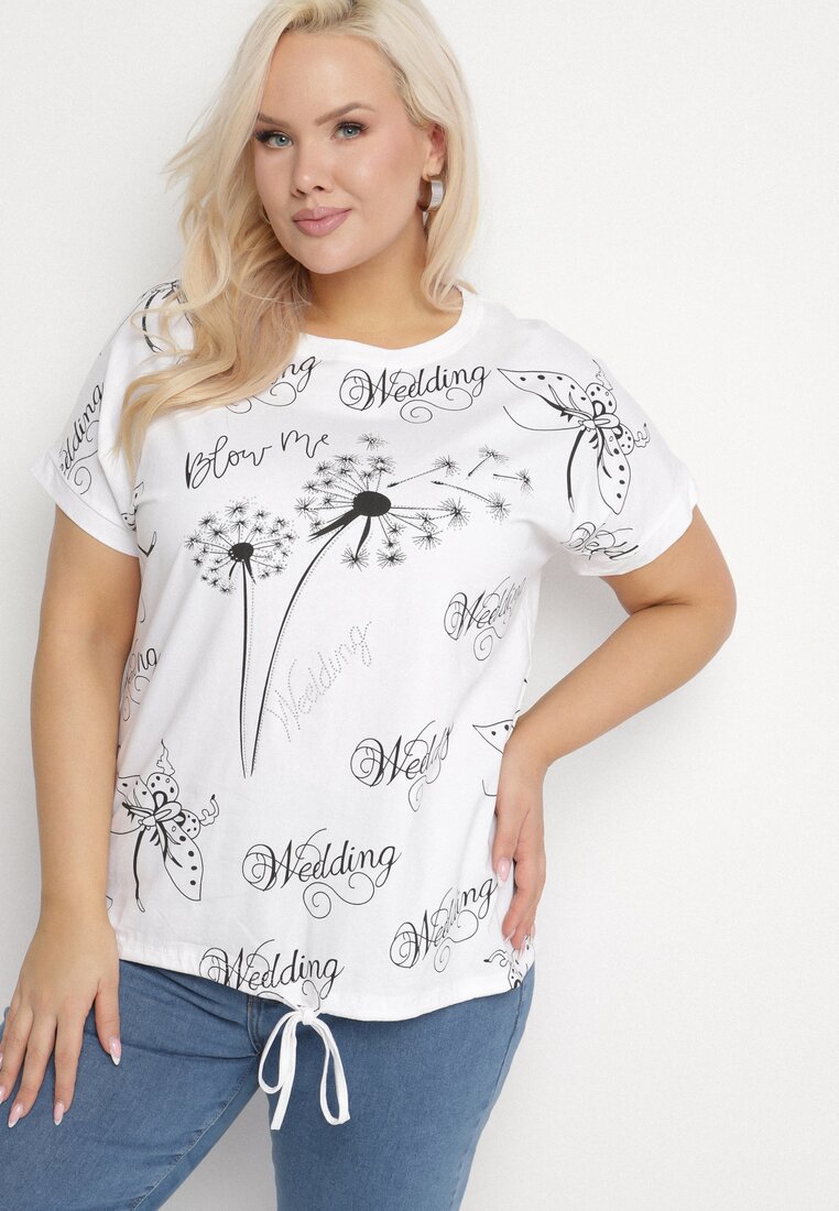 T-shirt Alb