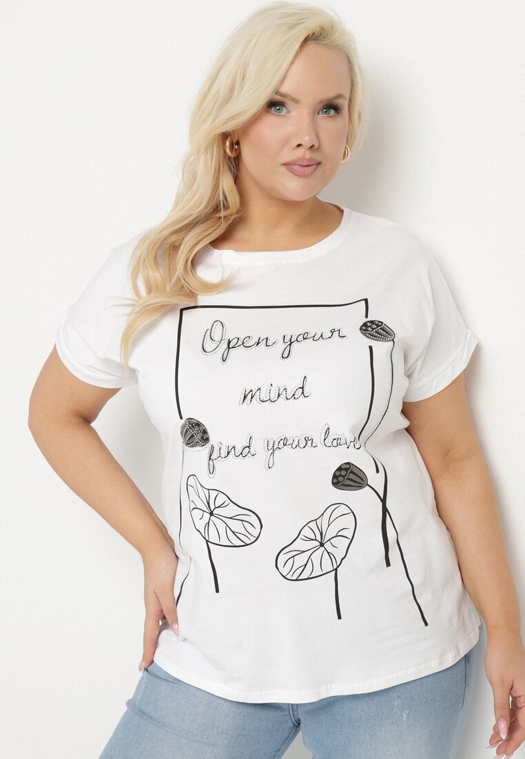 T-shirt Alb