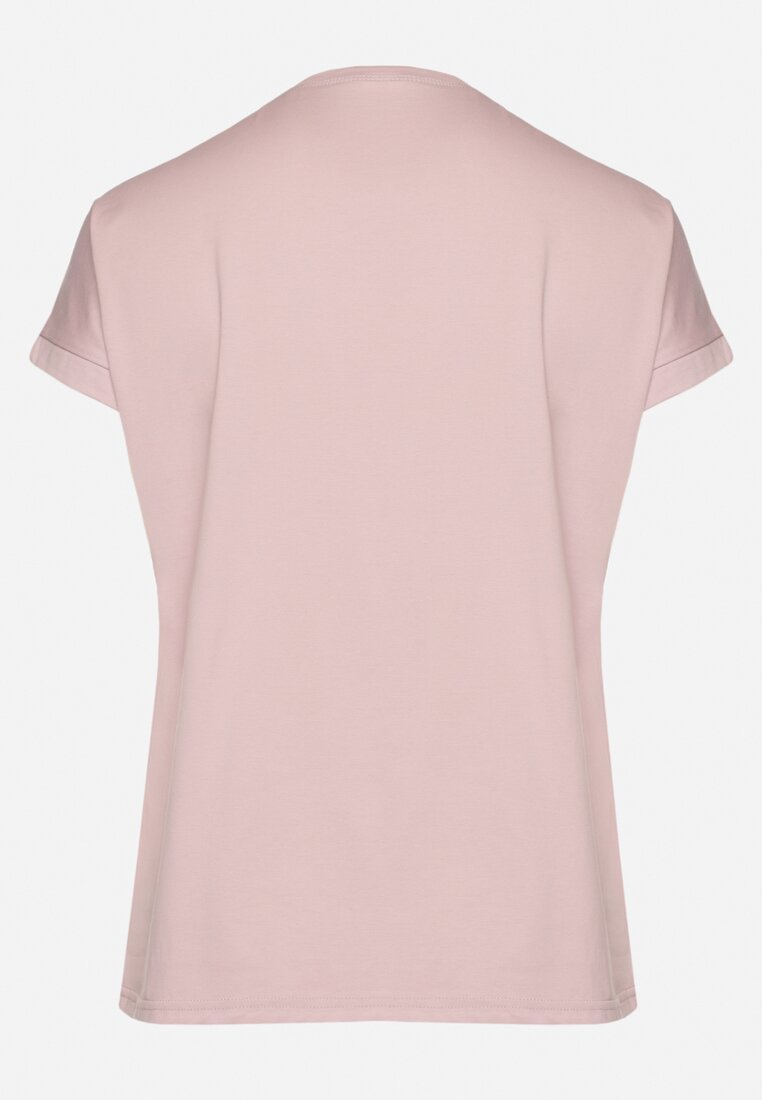 T-shirt Mov deschis