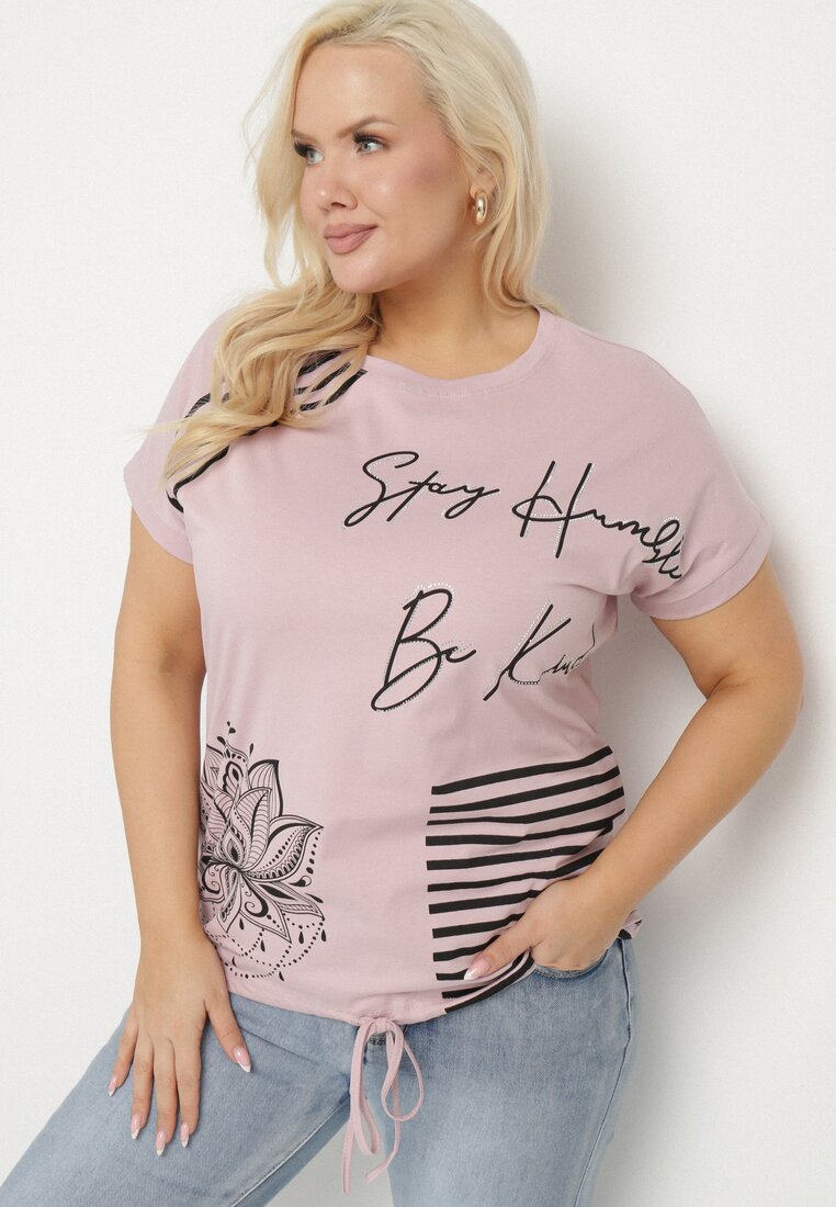 T-shirt Mov deschis