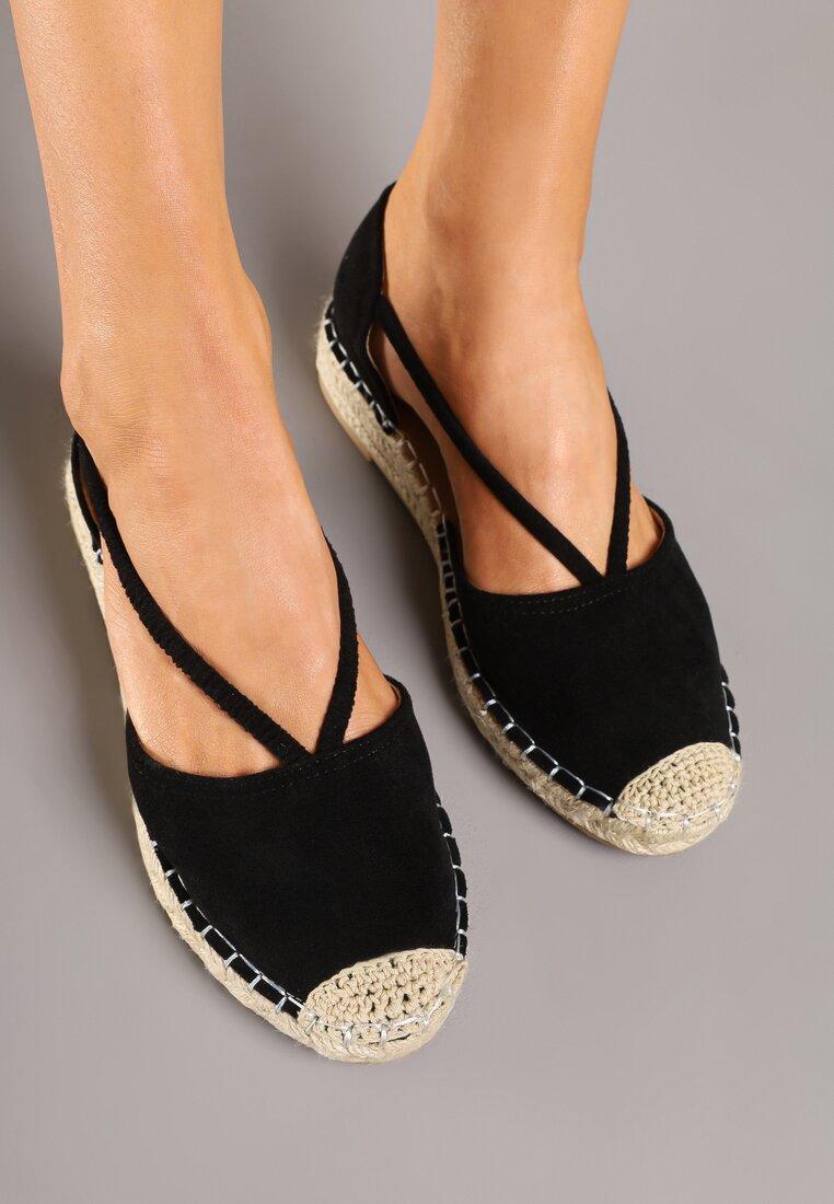 Fekete Espadrilles