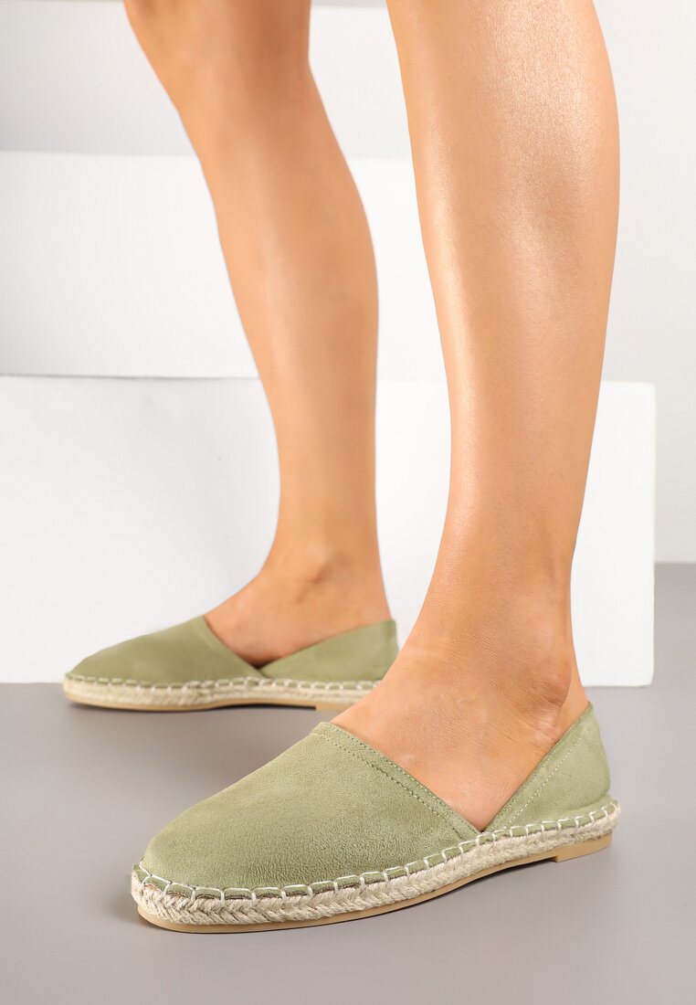 Espadrile Verzi
