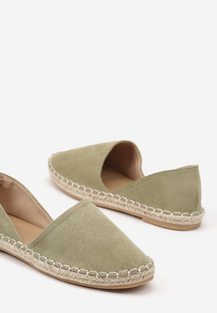Espadrile Verzi