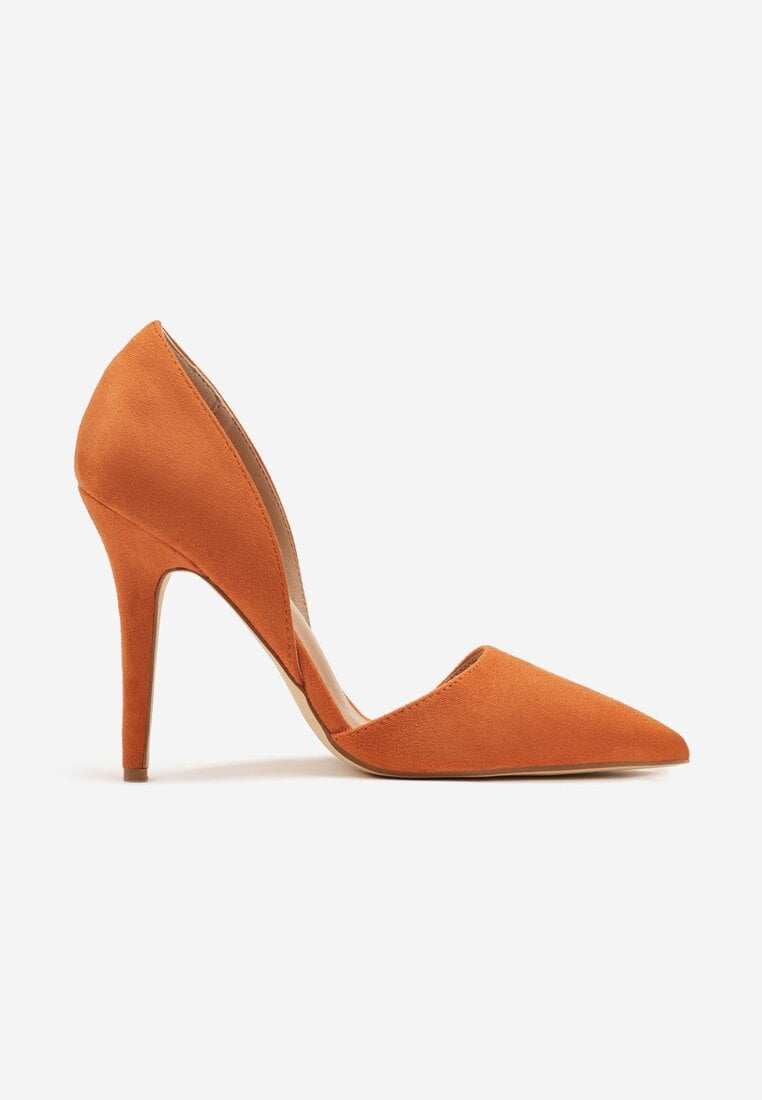 Pantofi stiletto Portocalii