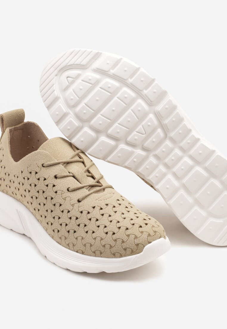 Sneakers Bej închis