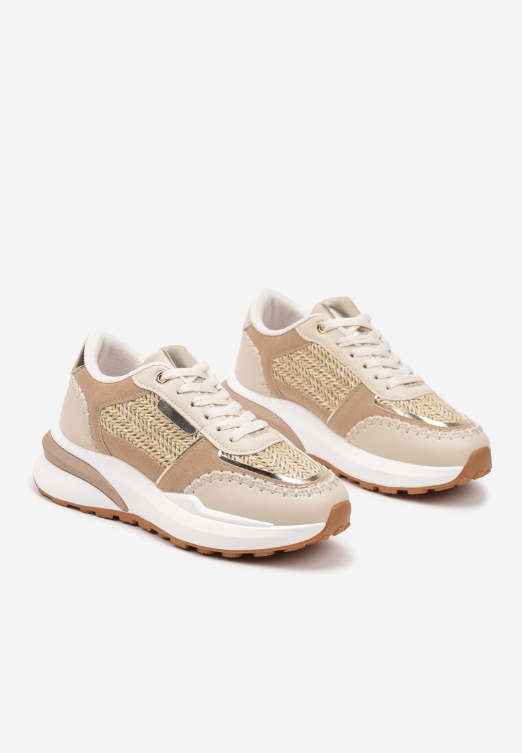 Sneakers Bej închis