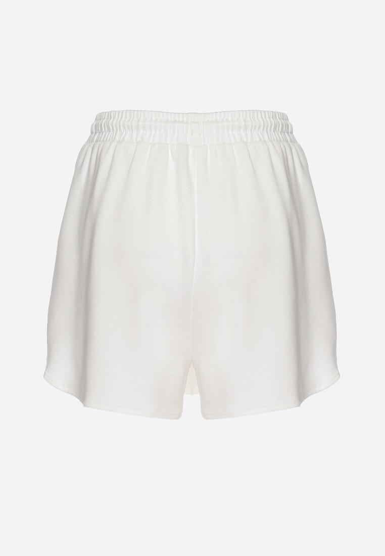 Pantaloni scurți Albi