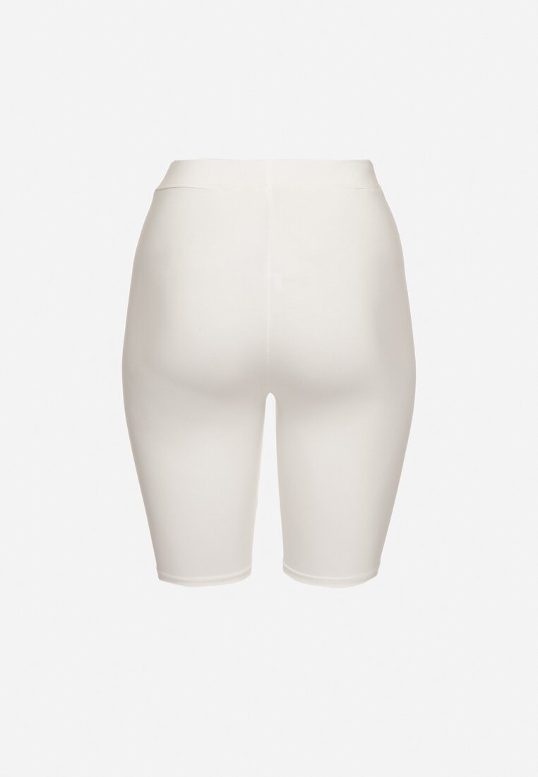 Pantaloni scurți Albi