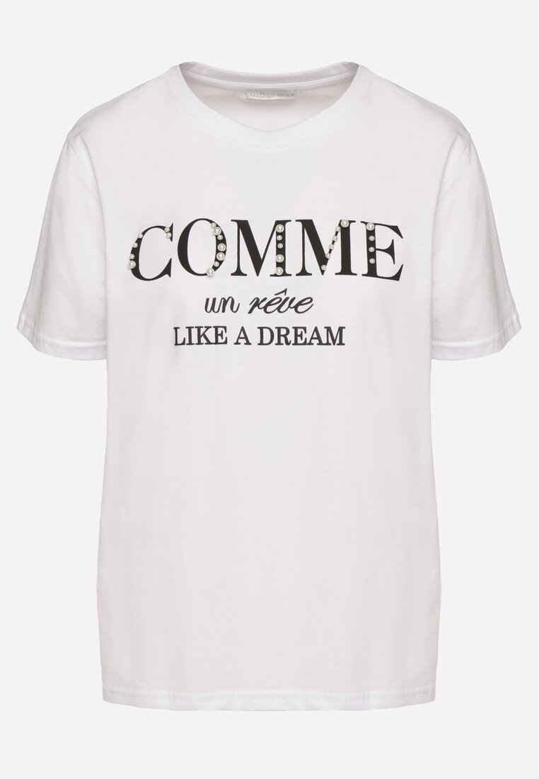 T-shirt Alb